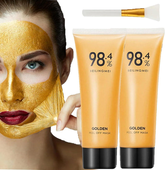 Beilingmei Pure Gold Peel-Off Mask (Pack of 2)